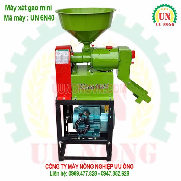 máy xát gạo mini gia đình 6n40