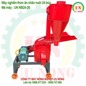 Máy nghiền ngô năng suất cao 24 búa