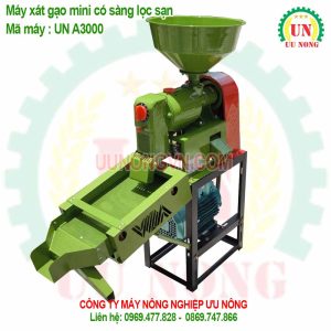 mát xát gạo mini lọc sạn