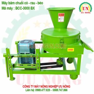 máy băm chuối cỏ rau bèo bcc3000-bx