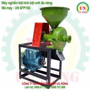 máy nghiền bột khô bột ướt đa năng 6fp180