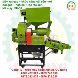 máy xát gạo 4 chức năng UN SH32