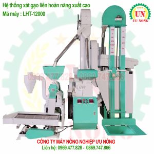 HỆ THỐNG XÁT GẠO LIÊN HOÀN NĂNG SUẤT CAO LHT1200