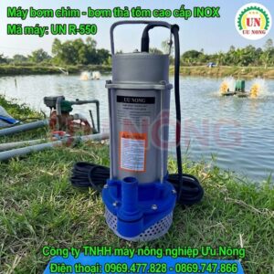 MÁY BƠM CHÌM – BƠM THẢ TÕM INOX R-550