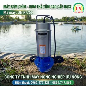 MÁY BƠM CHÌM – BƠM THẢ TÕM INOX R-750