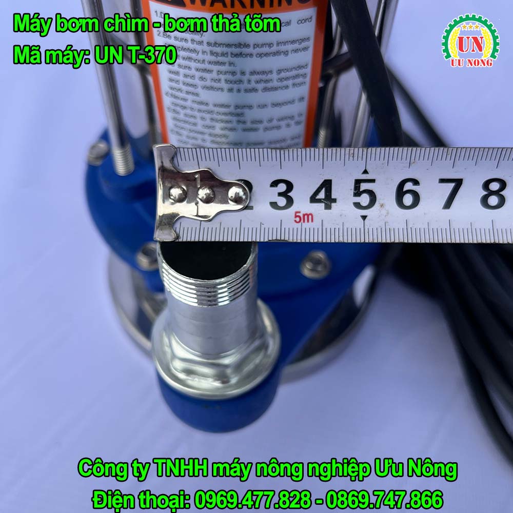 MÁY BƠM CHÌM – BƠM THẢ TÕM INOX CAO CẤP T-370