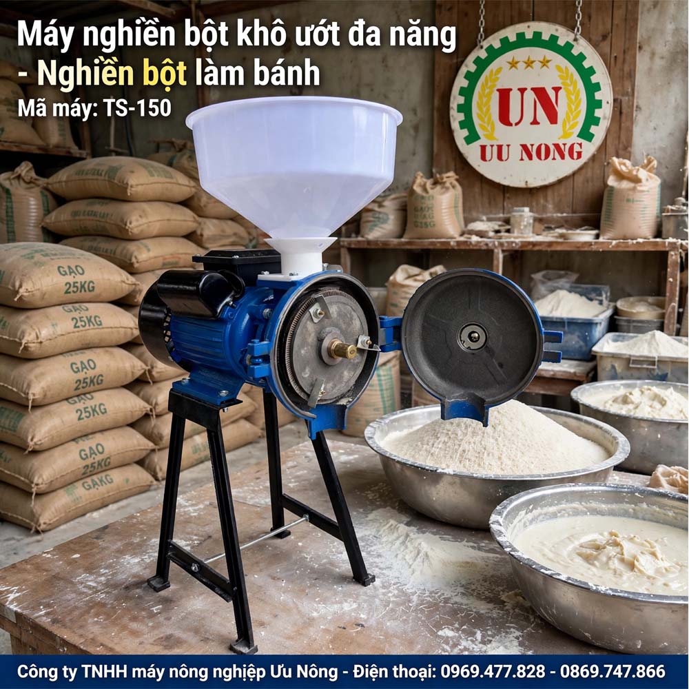 MÁY NGHIỀN BỘT NGŨ CỐC MINI TS-150