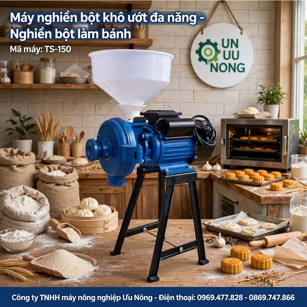 MÁY NGHIỀN BỘT NGŨ CỐC MINI TS-150